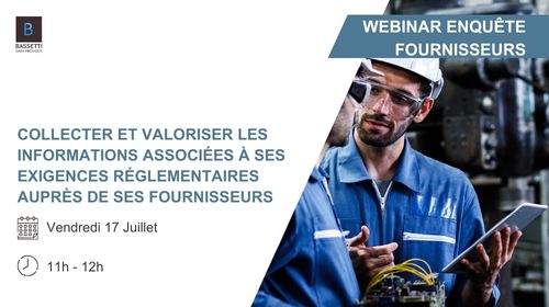 Webinar enquête fournisseur